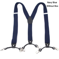 The 120cm Signature Executive Suspenders 6-Clip Edition