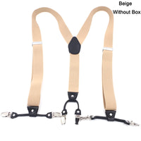 The 120cm Signature Executive Suspenders 6-Clip Edition