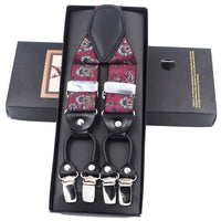 The 120cm Signature Executive Suspenders 6-Clip Edition