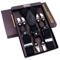 The 120cm Signature Executive Suspenders 6-Clip Edition