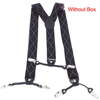 The 120cm Signature Executive Suspenders 6-Clip Edition