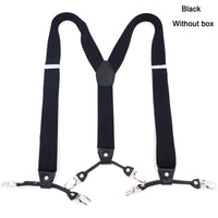 The 120cm Signature Executive Suspenders 6-Clip Edition