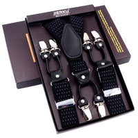 The 120cm Signature Executive Suspenders 6-Clip Edition