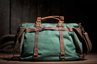 The "Frontier Flap" - Canvas & Leather Messenger