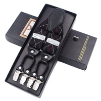 The 120cm Signature Executive Suspenders 6-Clip Edition