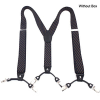 The 120cm Signature Executive Suspenders 6-Clip Edition