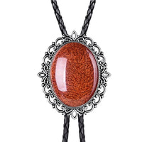 The Nomad Scorpion Bolo Tie | Hand-Plated Western Leather Cord