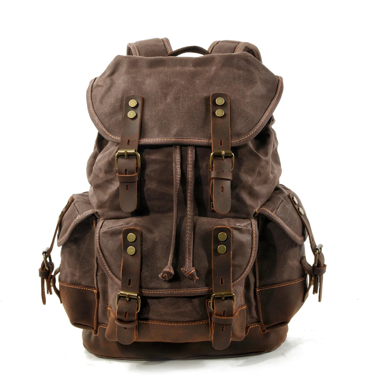 Heavy Duty Rucksack - Waxed Canvas