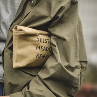 The Maden Heritage 8oz Waxed Canvas Folio