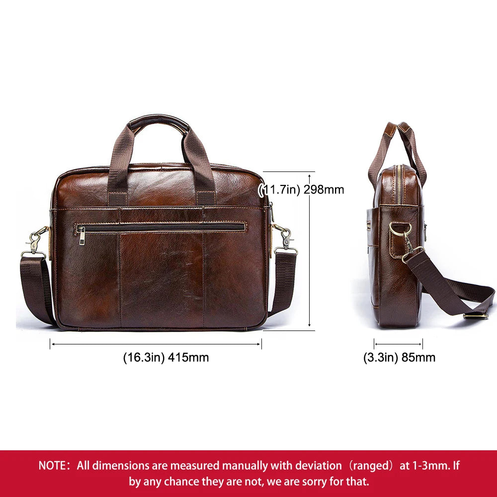 Premium Cow Leather Briefcase