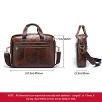 Premium Cow Leather Briefcase