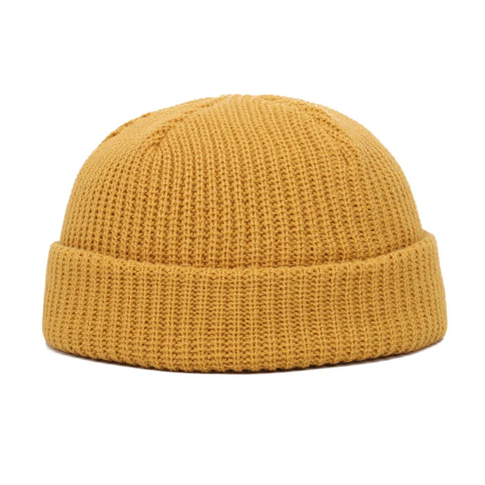 Short Ribbed Beanie