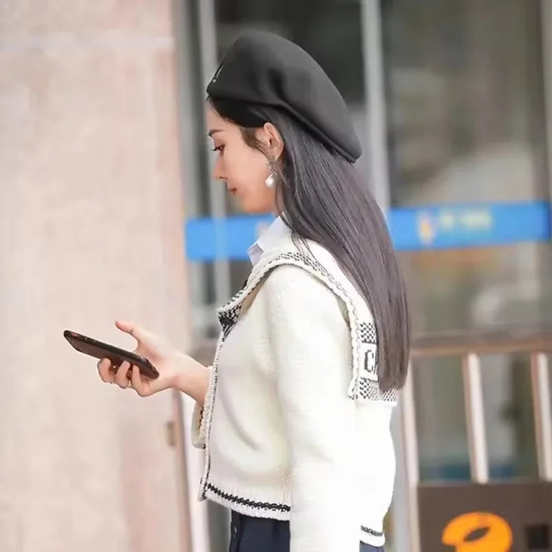 Classic Wool Beret Cap