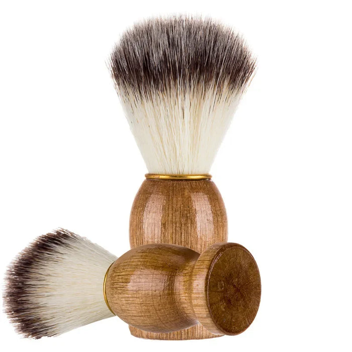 Natural Badger & Nylon Hybrid Shaving Brush