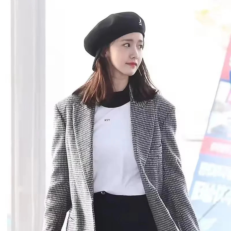 Classic Wool Beret Cap