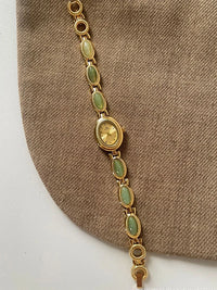 The "Emerald Heirloom" - Elegant Jade & Gold Dress Watch