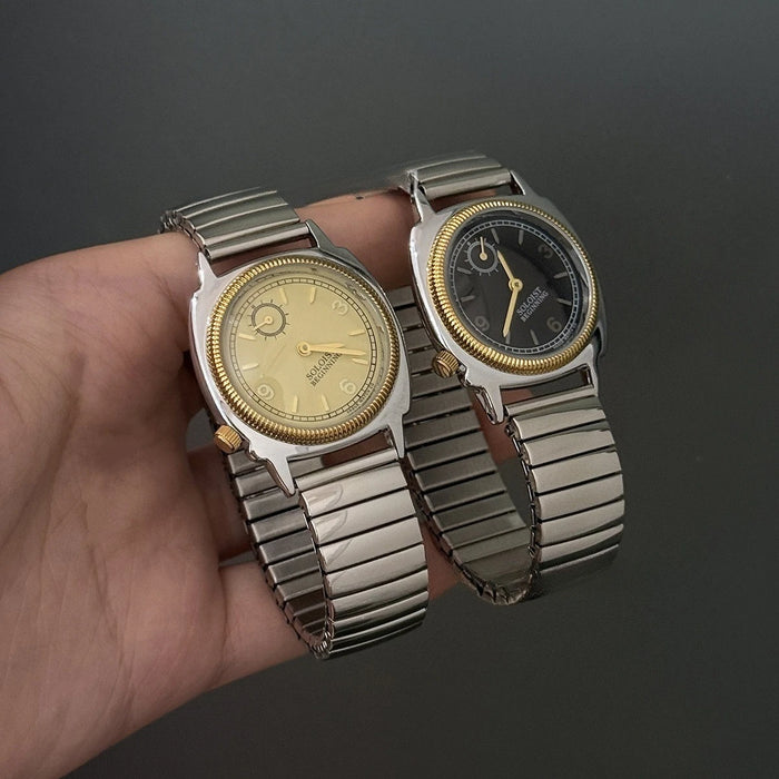 Vintage watch spring strap