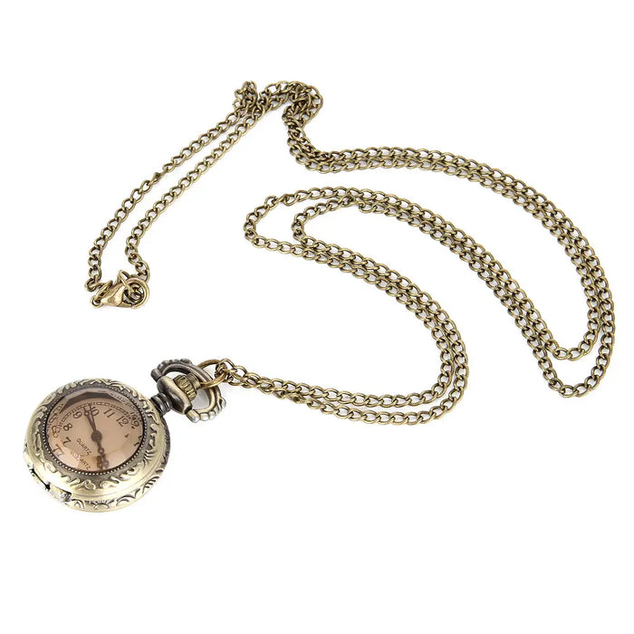 The Tea-Glass Relic: Victorian-Inspired Dome Pendant Watch
