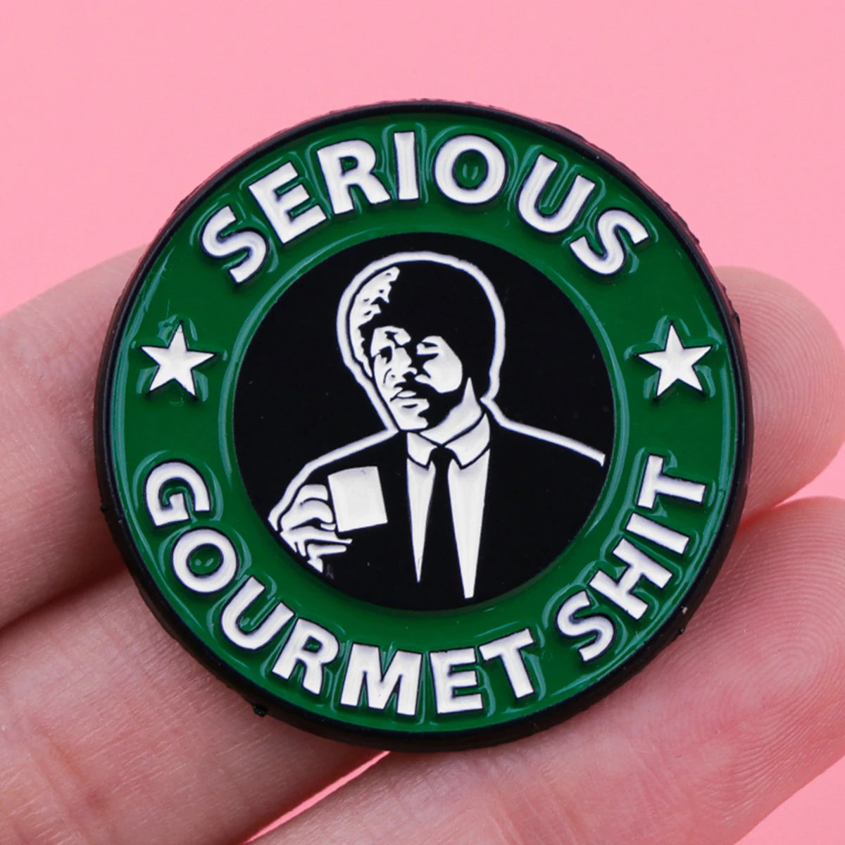 The "Gourmet Quote" | Pulp Fiction Enamel Pin