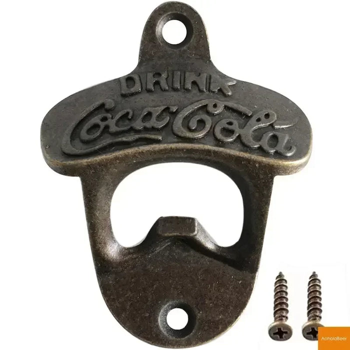 Vintage Wall-Mounted Opener - Retro Beer Opener Tool