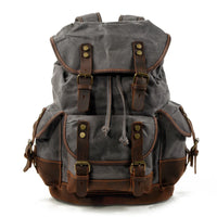 Heavy Duty Rucksack - Waxed Canvas