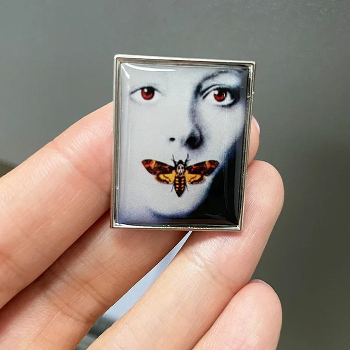 Silence of the Lambs Poster Pin
