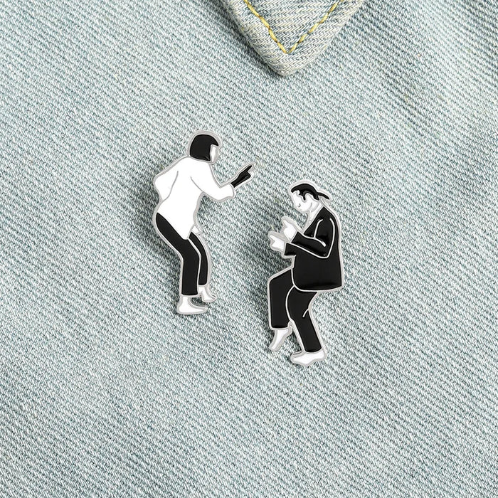 Pulp Fiction Artistic Alloy Pin