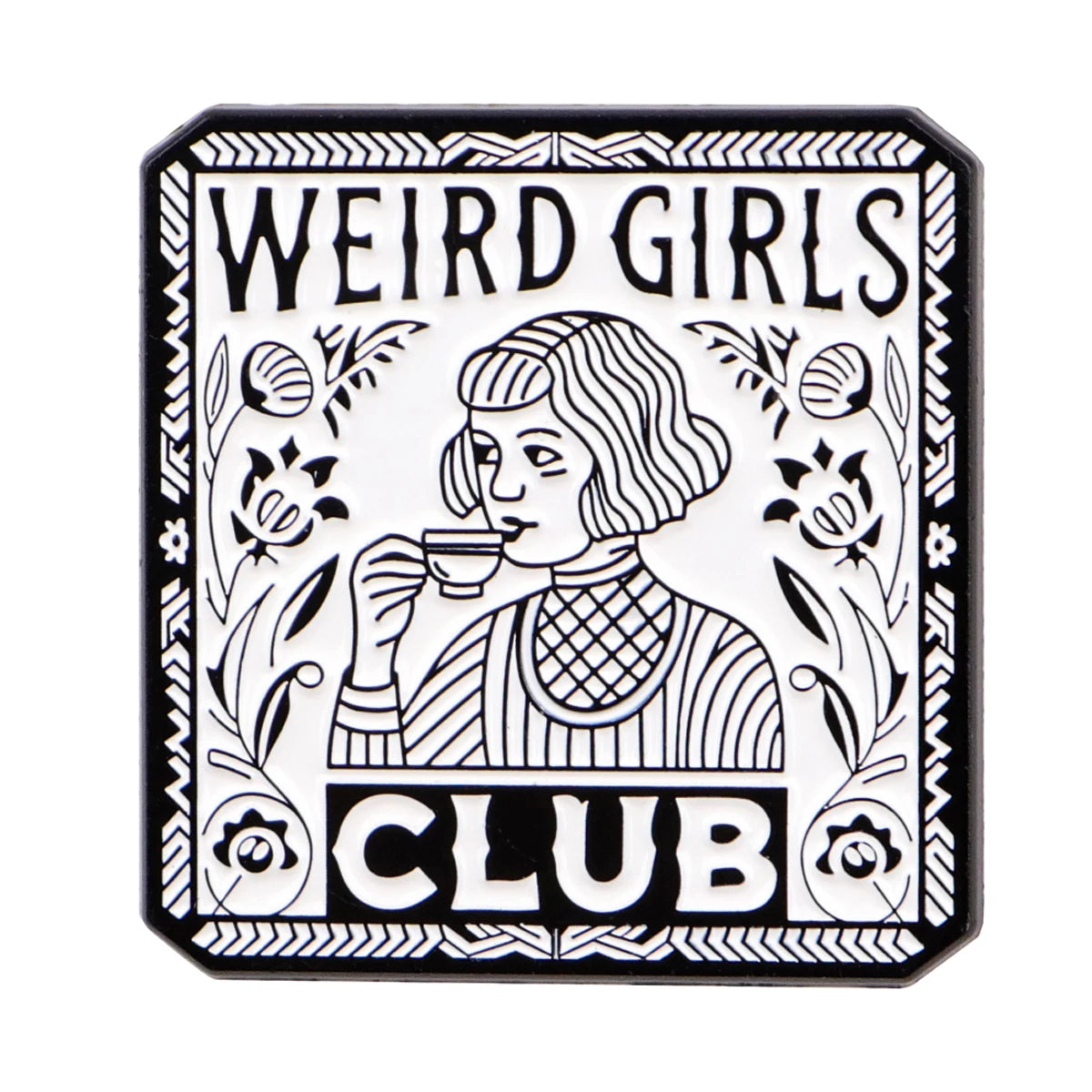 "Weird-Girls" | Retro Enamel Pin