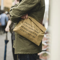 The Maden Heritage 8oz Waxed Canvas Folio