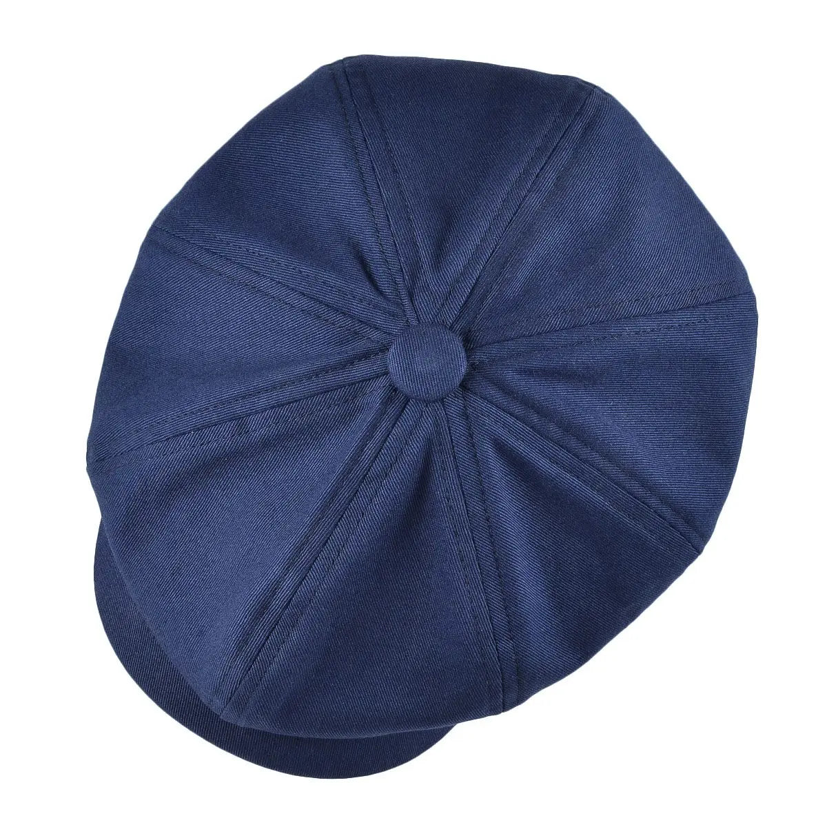 8-Panel Cotton Newsboy Cap