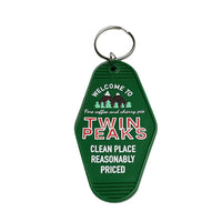 Twin Peaks Inspired Key Tag