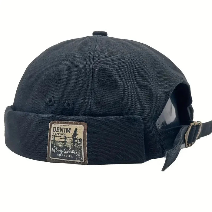 Harbor Docker" - Vintage Brimless Skull Cap