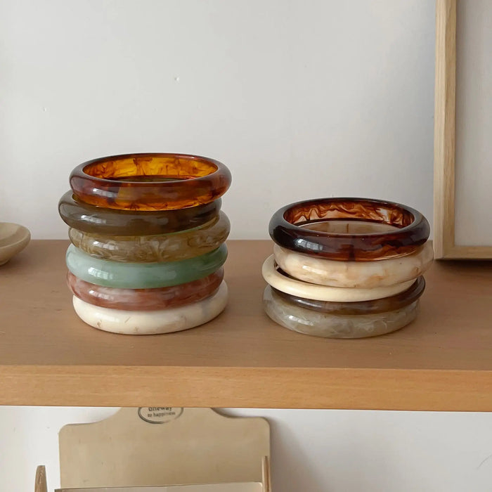 Fine Bracelets for Women  - Acrylic Korean Style