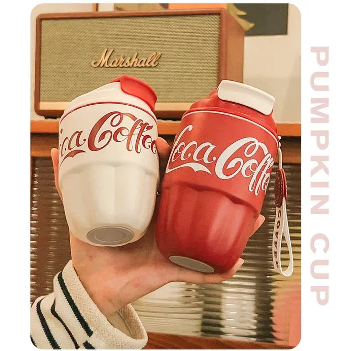 Coca Cola Coffee Cup - Stainless Steel Insulated Cup