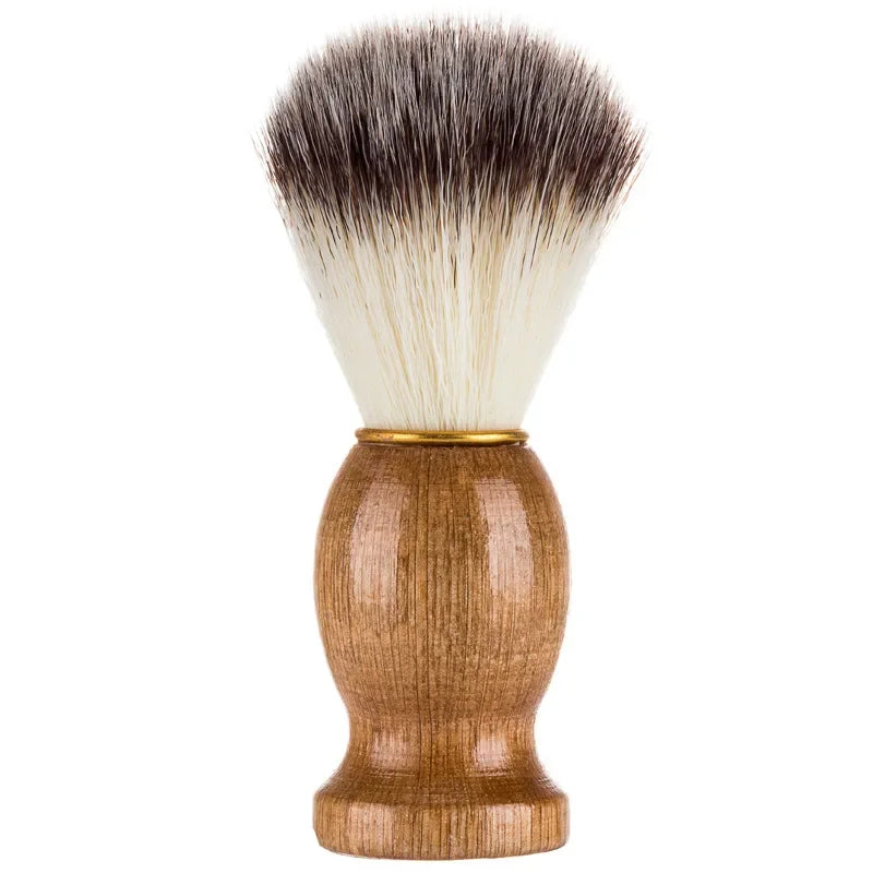 Natural Badger & Nylon Hybrid Shaving Brush