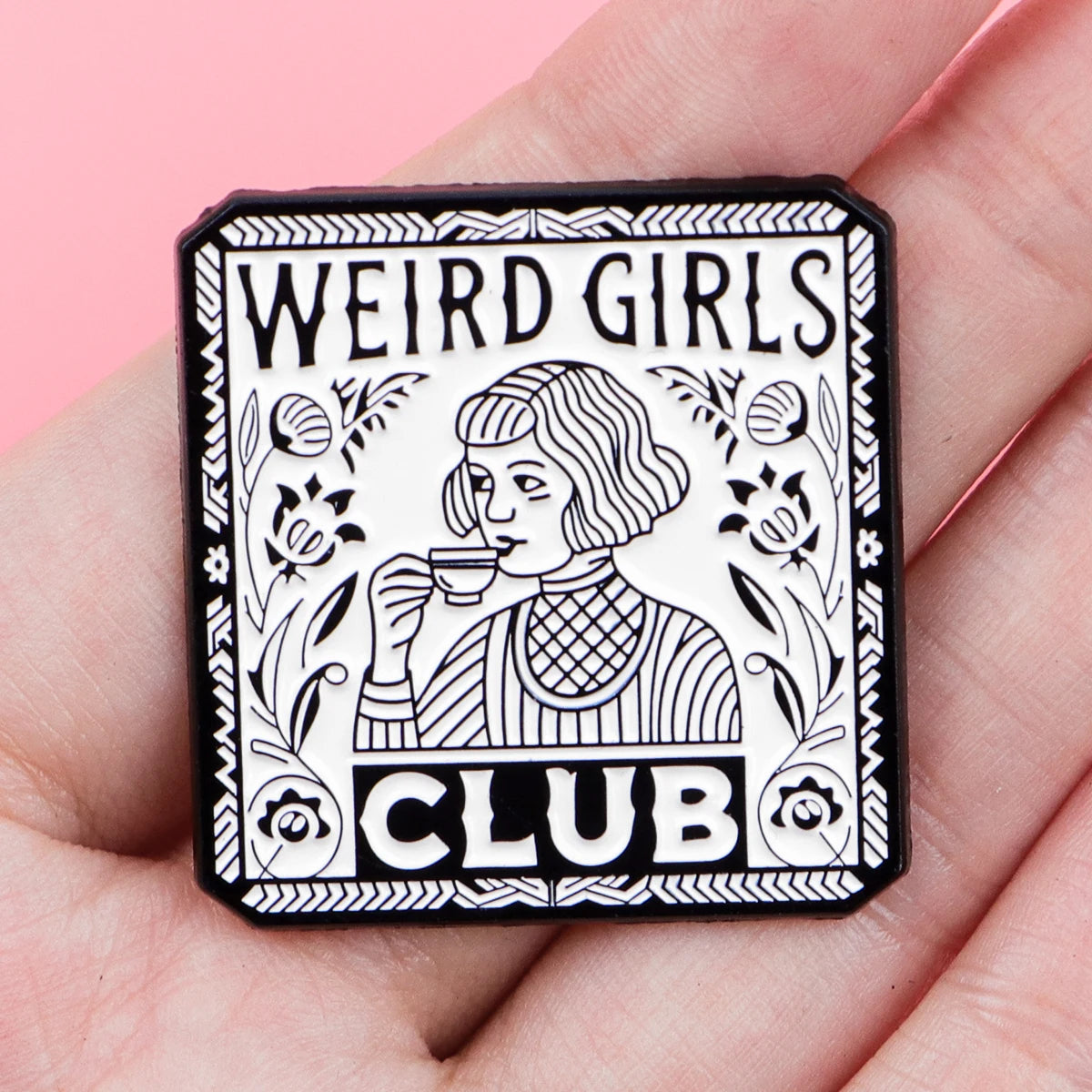 "Weird-Girls" | Retro Enamel Pin