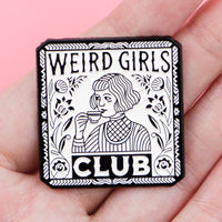 "Weird-Girls" | Retro Enamel Pin