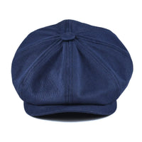 8-Panel Cotton Newsboy Cap
