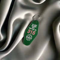 Twin Peaks Inspired Key Tag