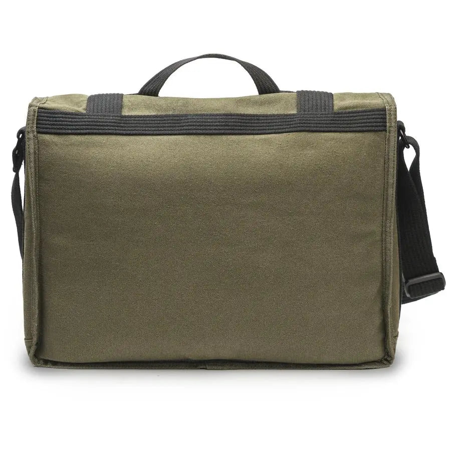 The "Heavyweight Nomad" - 17" Padded Canvas Messenger
