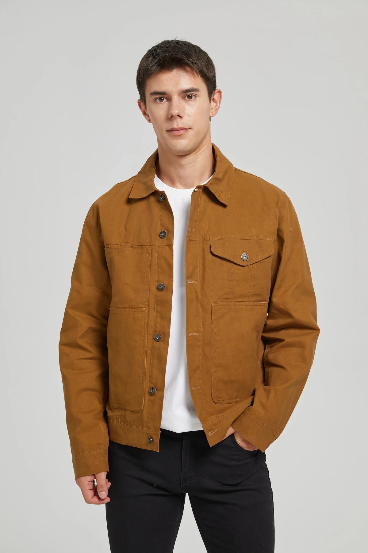 Men’s Waxed Canvas Rugged Cruiser Jacket