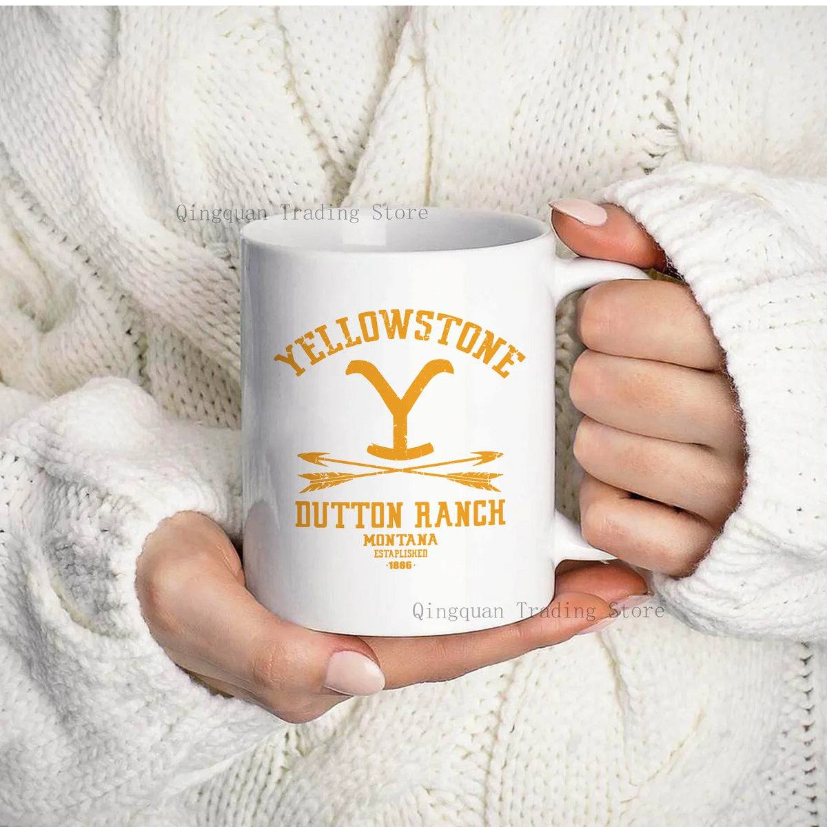 Yellowstone Enamelled cup Coffee Mug