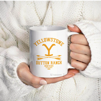 Yellowstone Enamelled cup Coffee Mug