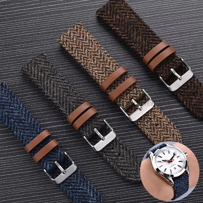 Genuine Watch Strap Vintage Weave Bracelet