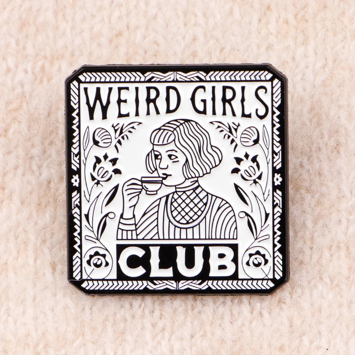"Weird-Girls" | Retro Enamel Pin