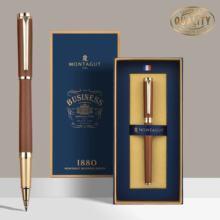 The Diplomat - Montagut M301 Executive Metal Signing Pen | 0.5mm Iridium Tip