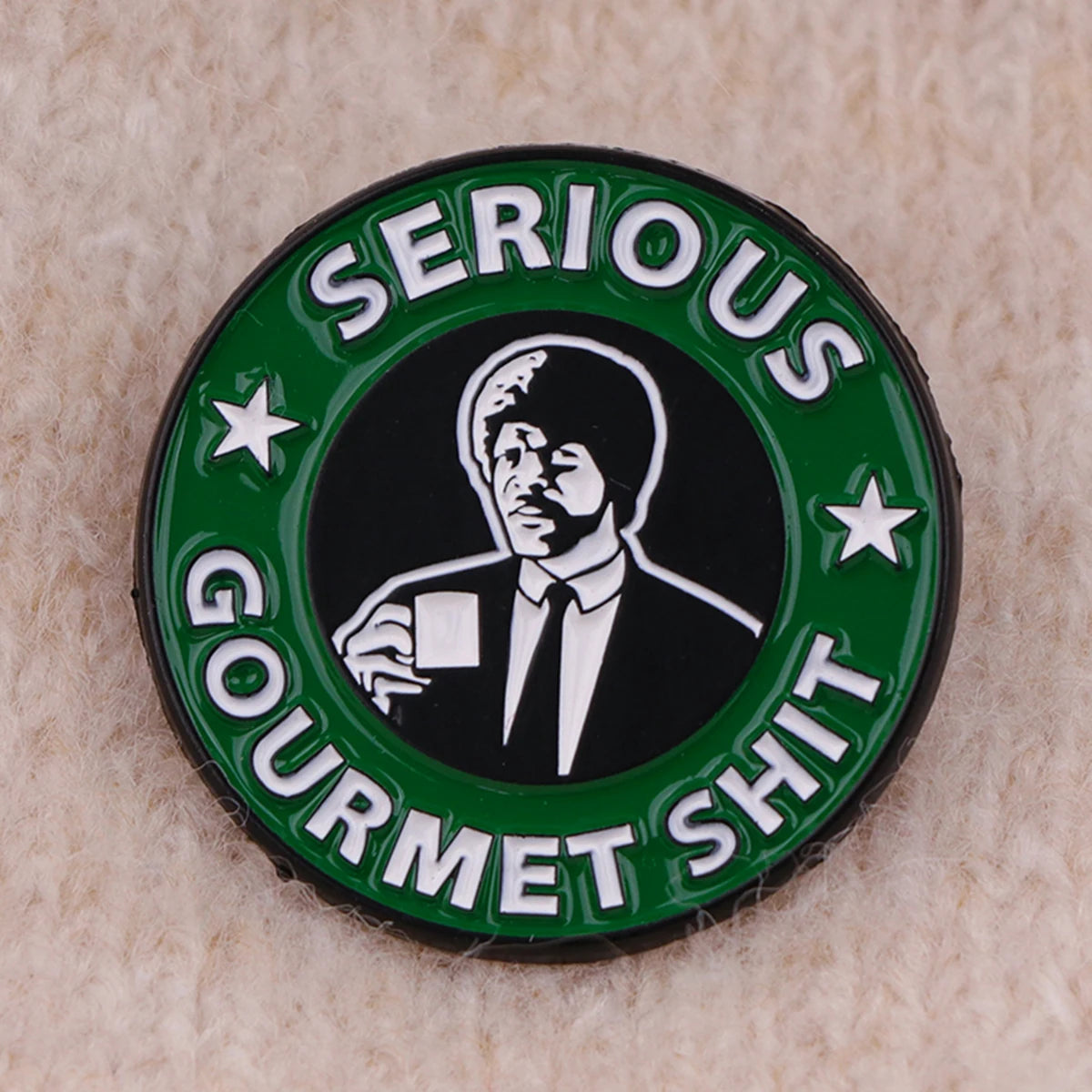 The "Gourmet Quote" | Pulp Fiction Enamel Pin