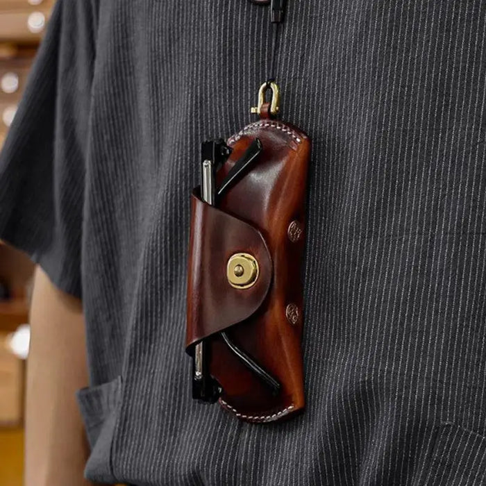 Handmade Minimalist Eyewear Pouch | Paratrooper Cord Edition