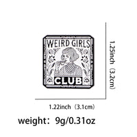 "Weird-Girls" | Retro Enamel Pin