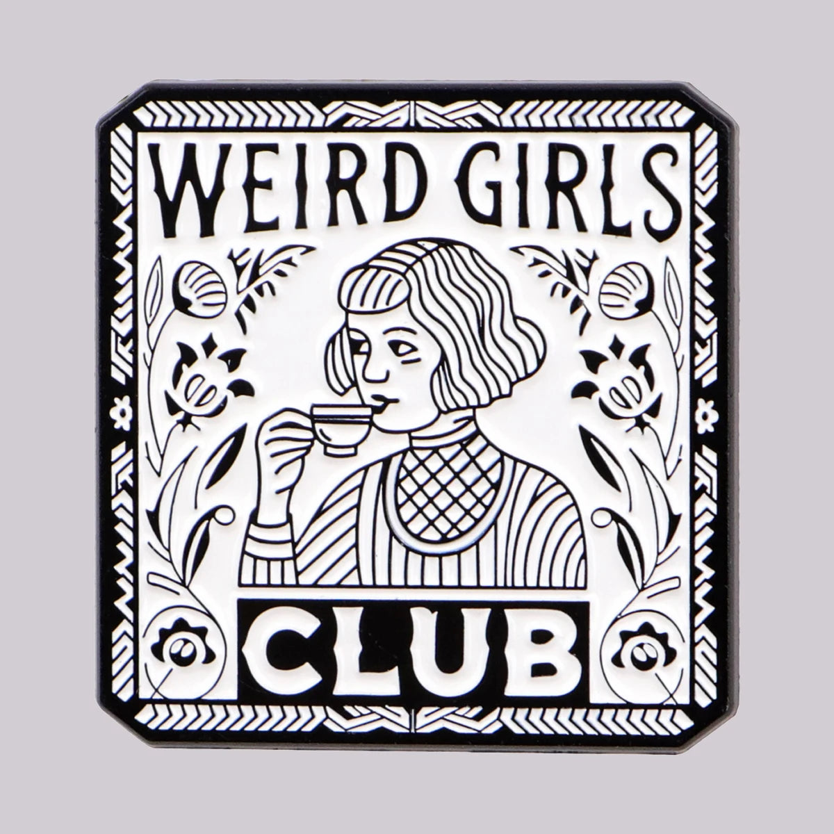 "Weird-Girls" | Retro Enamel Pin